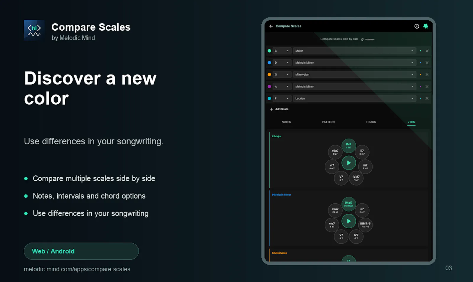Compare Scales screenshot 3