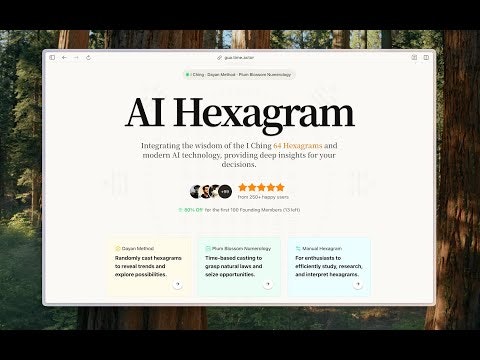 AI Hexagram gallery image