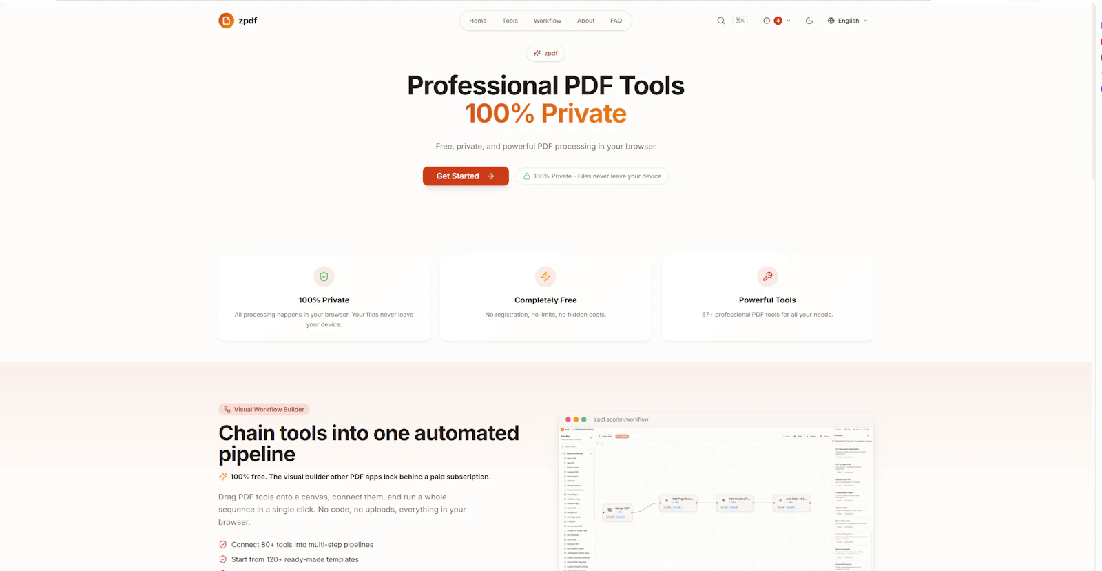 zPDF 118 Tools & PDF Workflow Automation screenshot 1