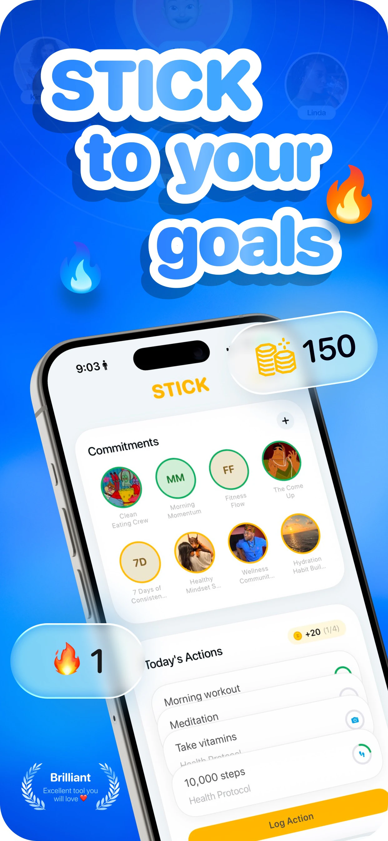 Build Healthy Habits - STICK screenshot 1