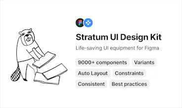 Stratum UI Design Kit for Figma gallery image