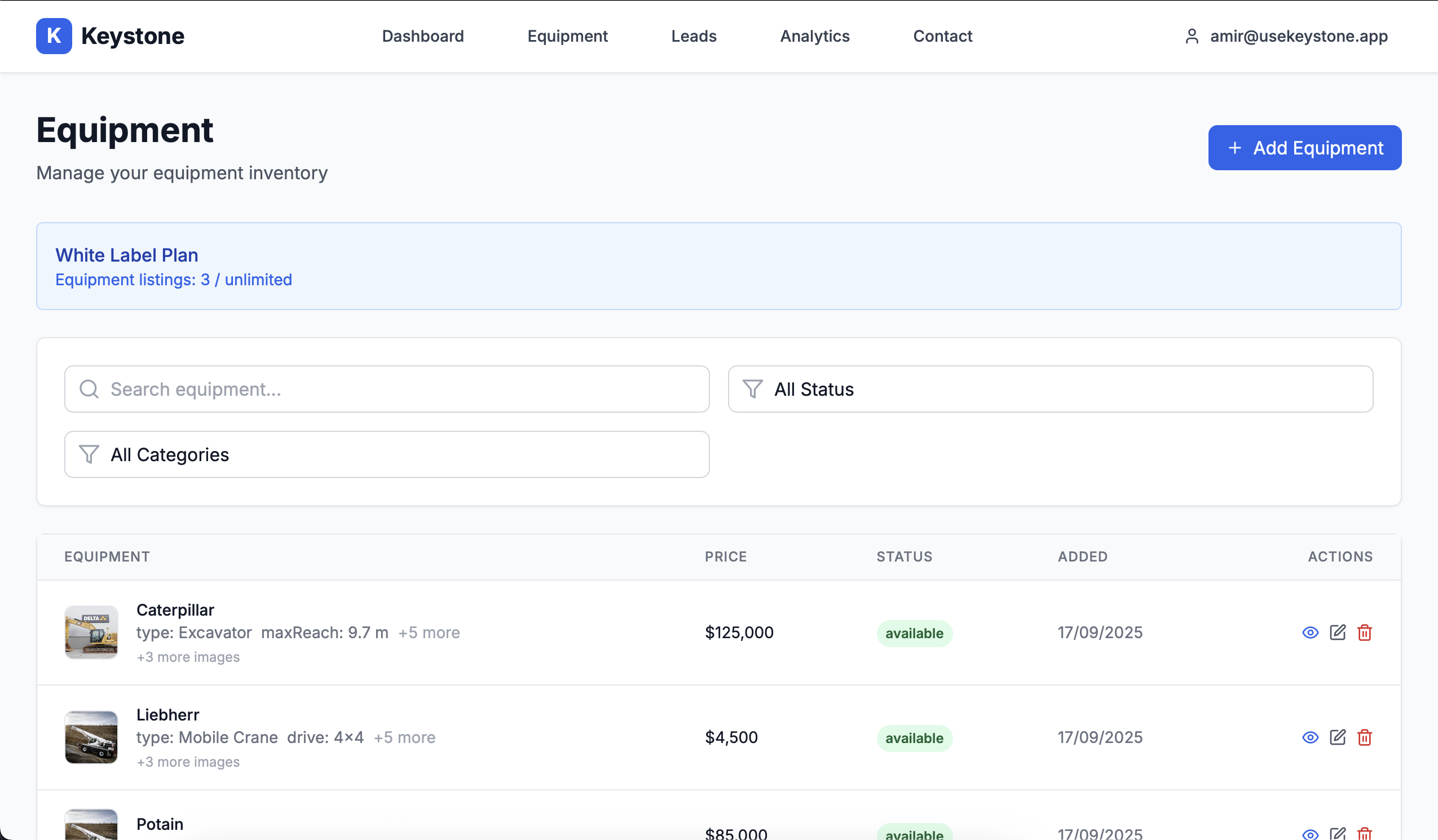 Média Clé de voûte - La gestion de l'équipement a été simple simple 2