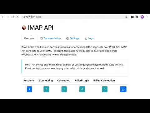 IMAP API gallery image