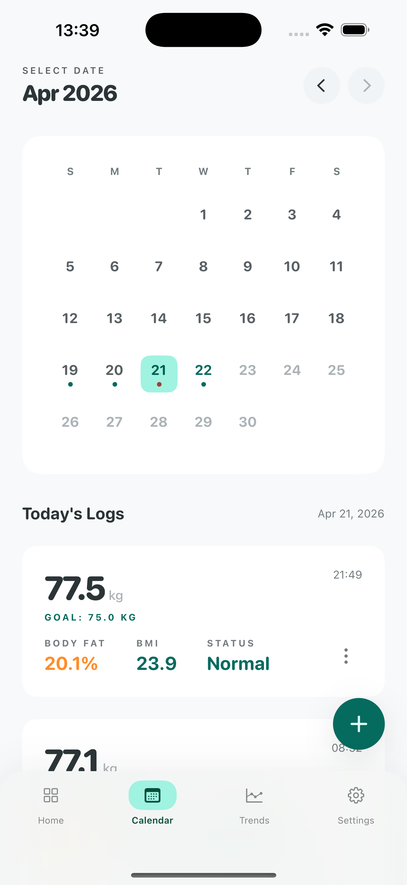 LightYet-Weight Tracker gallery image