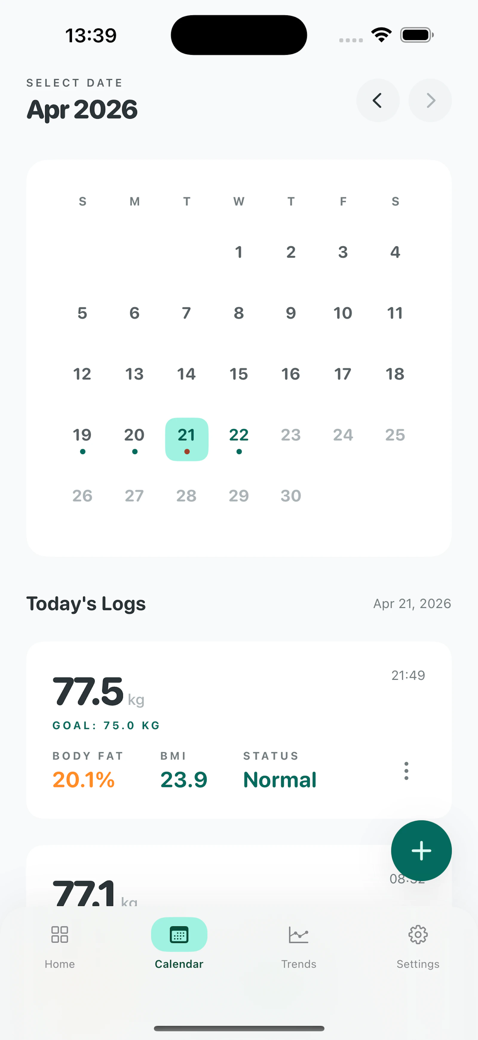 LightYet-Weight Tracker screenshot 3