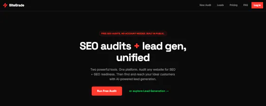 SiteGrade - Free SEO and Lead Tool gallery image