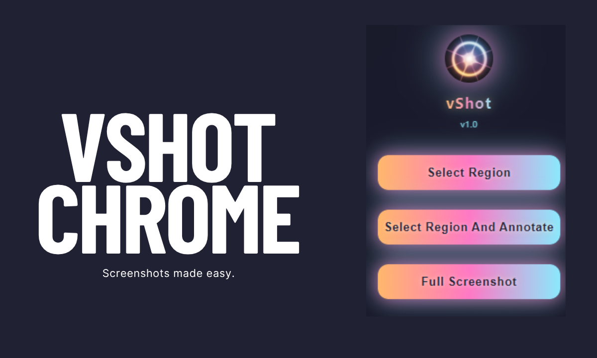 Vshot (Ultra Fast Scenshot Tool) - Самый быстрый скриншот и инструмент аннотации на Chrome медиа 3