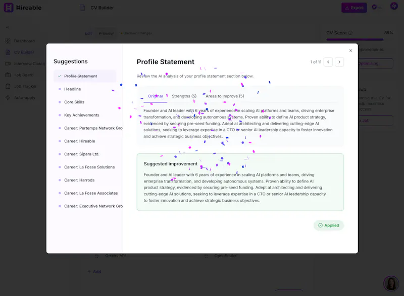 Hireable screenshot 5