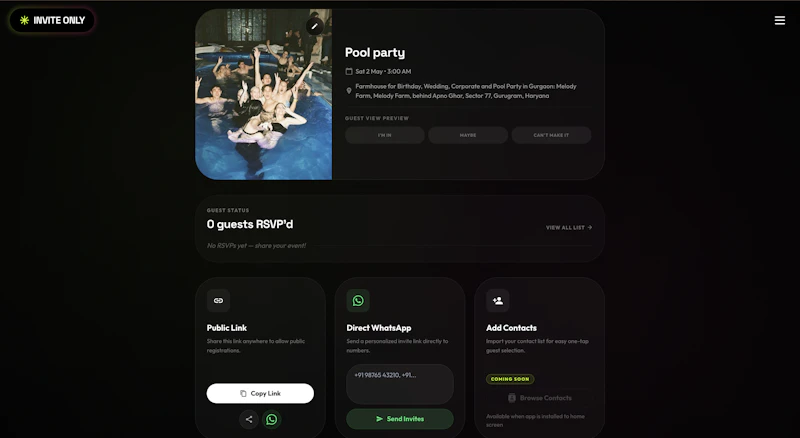 Invite Only screenshot 6