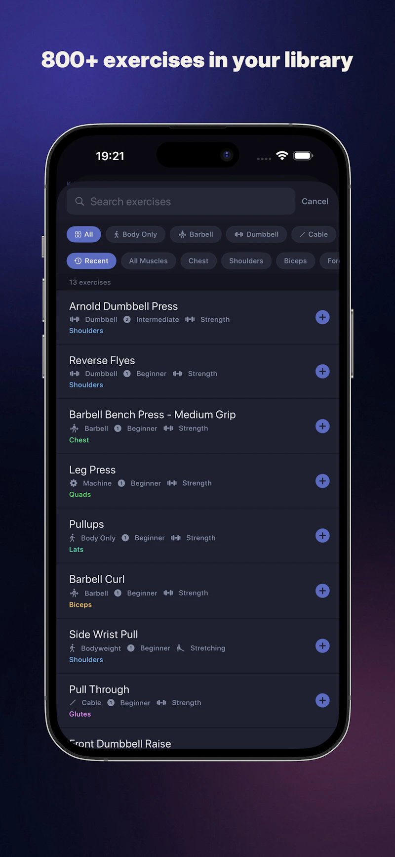 KasMaker: Muscle Tracker screenshot 5