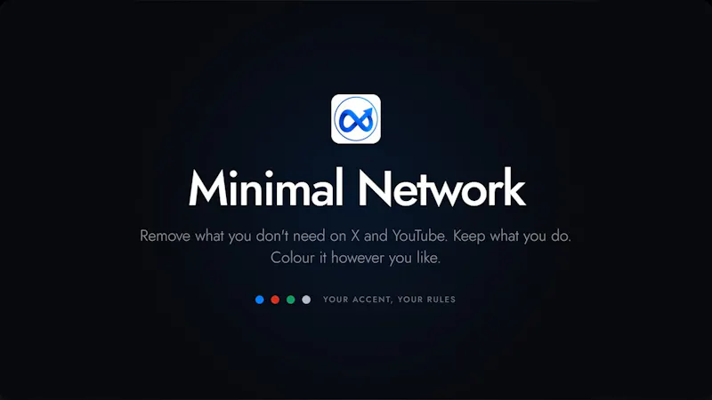 Minimal Network screenshot 1 (video preview)