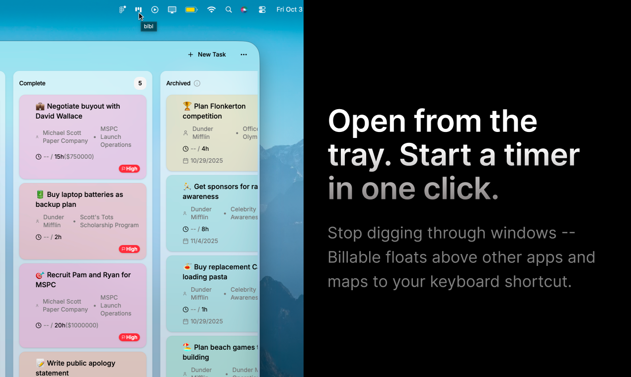 Billable for Solo Founders & Freelancers - Screenshot 2 preview