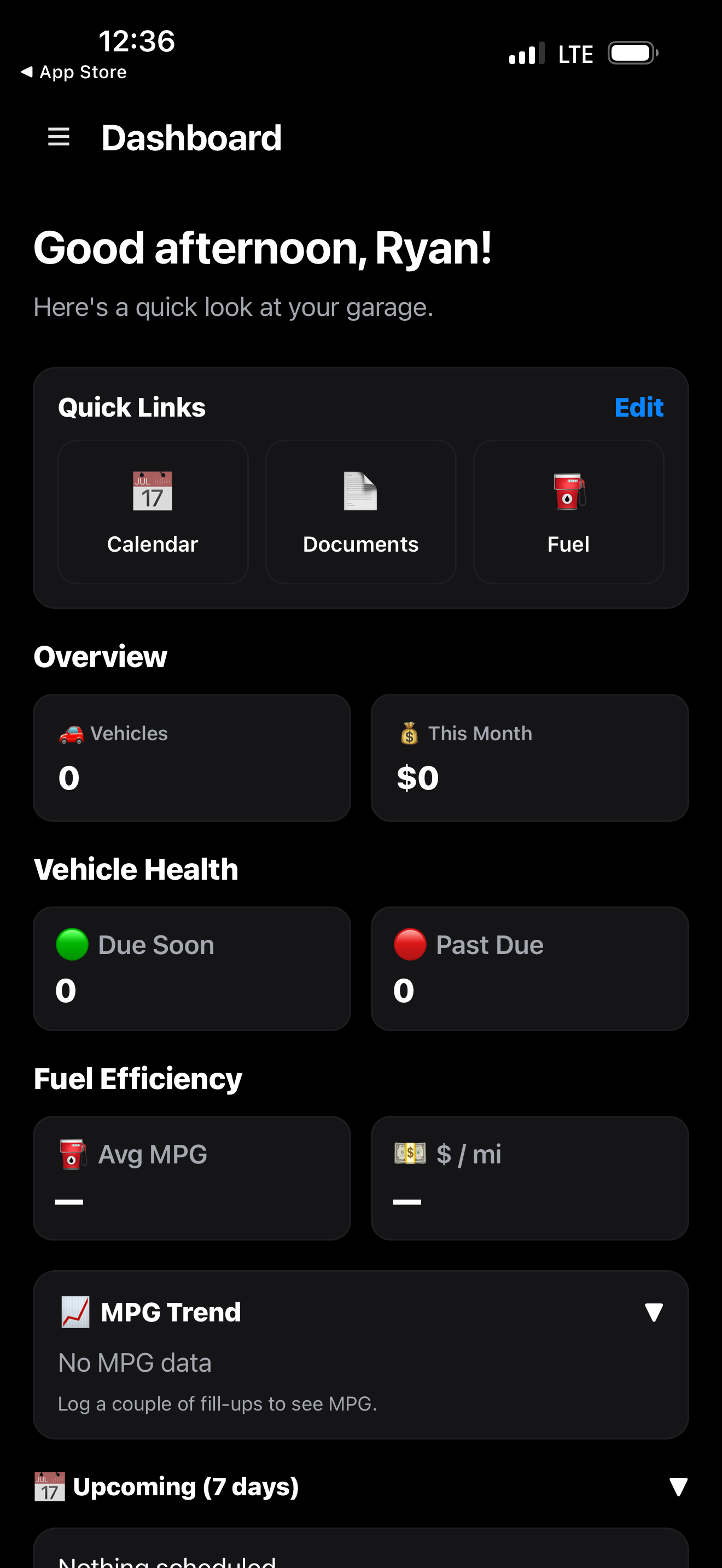 Satisdrive: Car Maintenance - Main product screenshot demonstrating key features and user interface