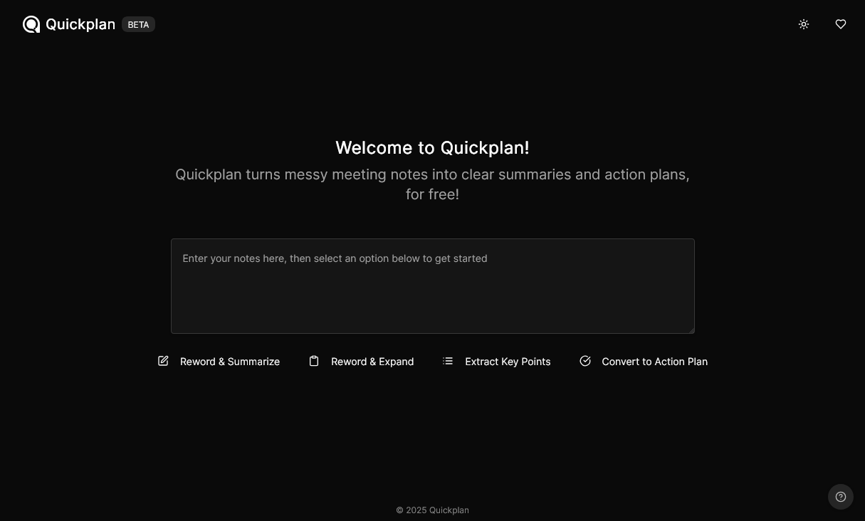 Quickplan media 2