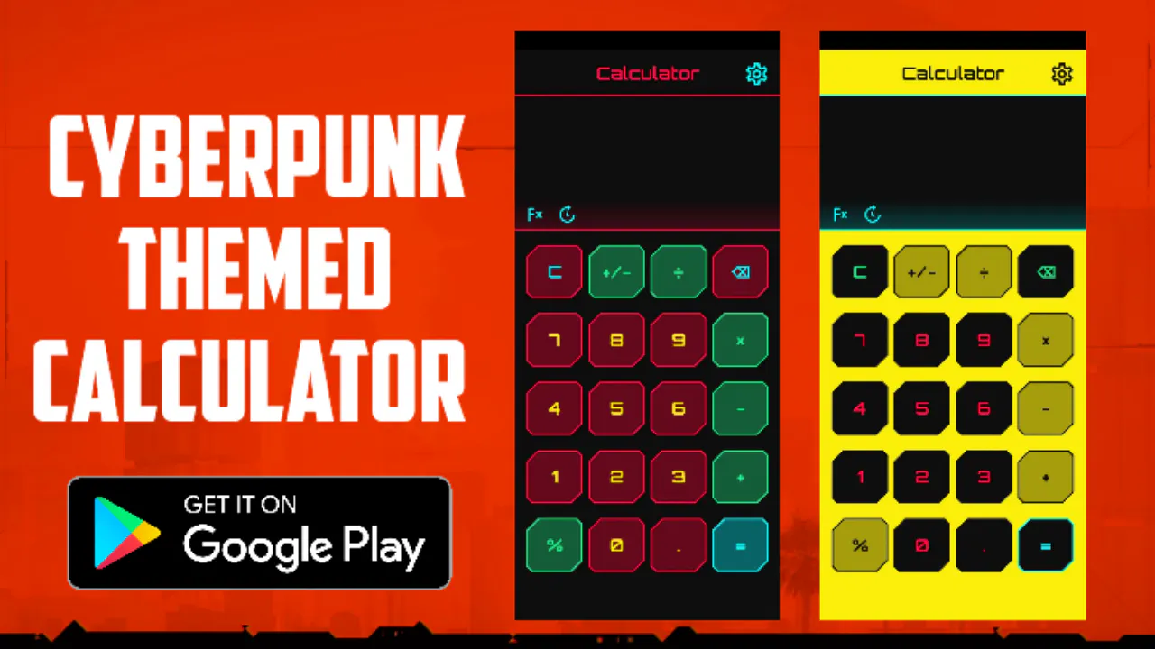 Calculator 제품 배너