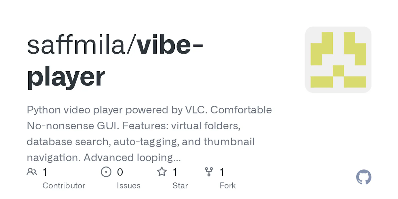 Vibe Video Player screenshot 1