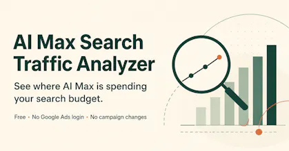 AI Max Search Traffic Analyzer gallery image