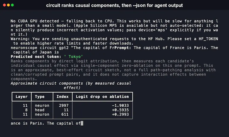 NeuronScope screenshot 2