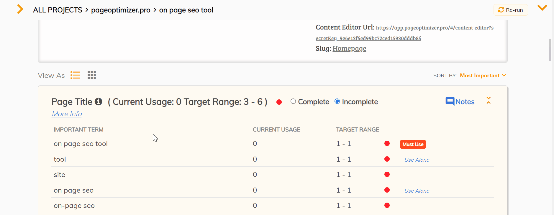 PageOptimizer Pro gallery image
