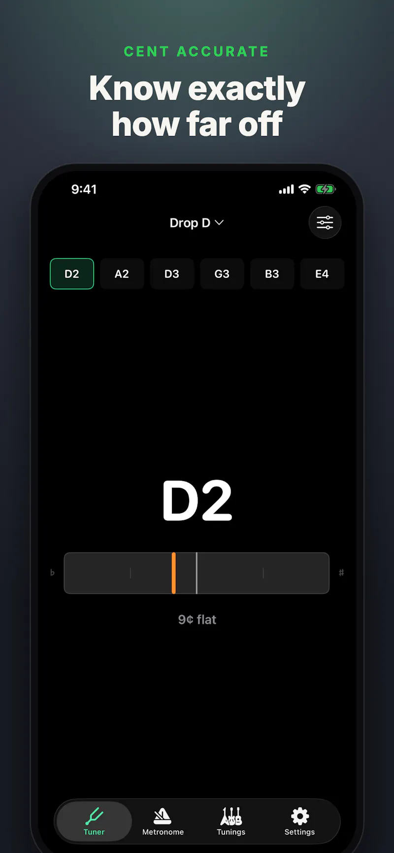 Retune - Guitar Tuner screenshot 5