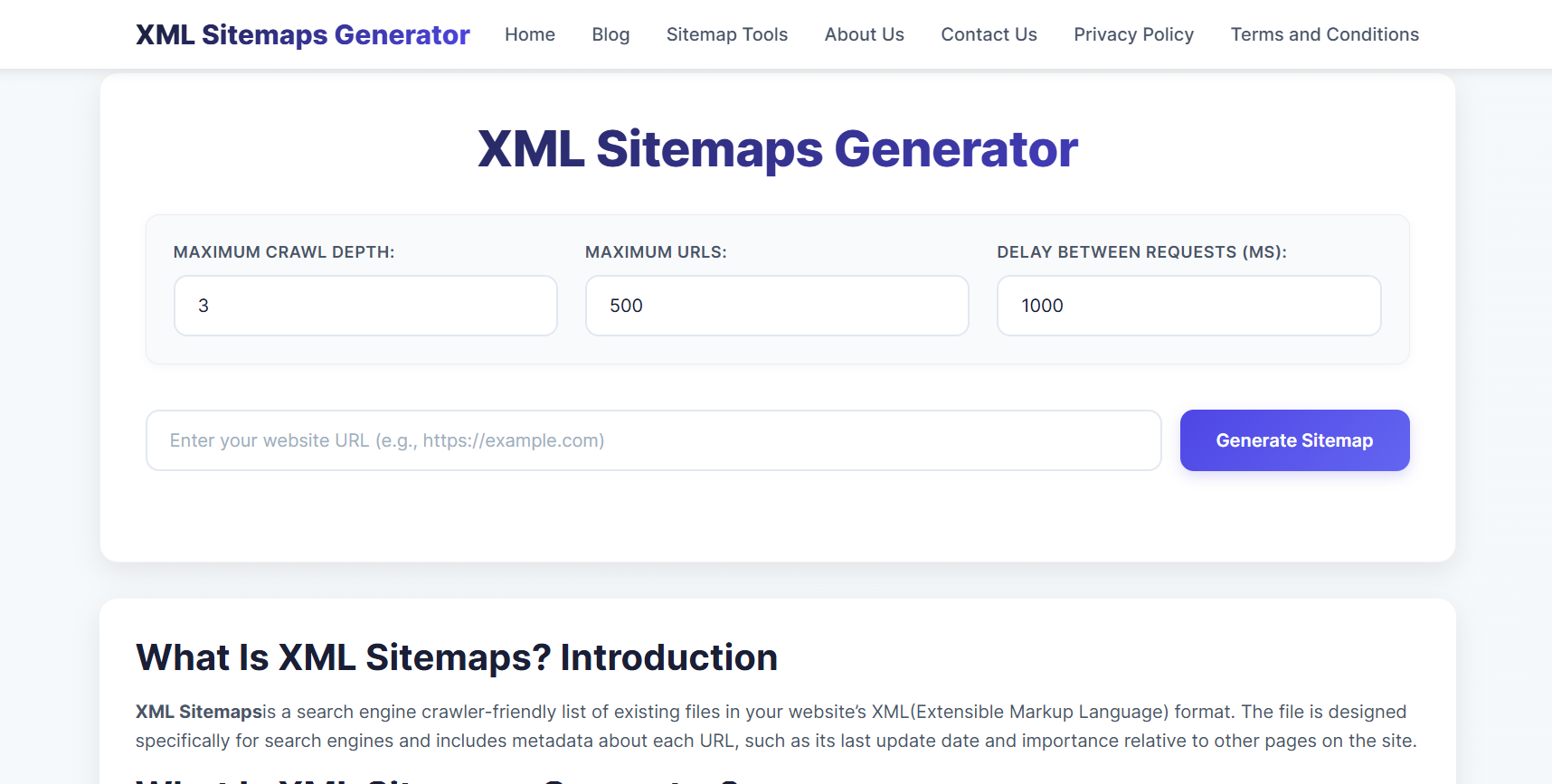 XML Sitemaps Generator gallery image