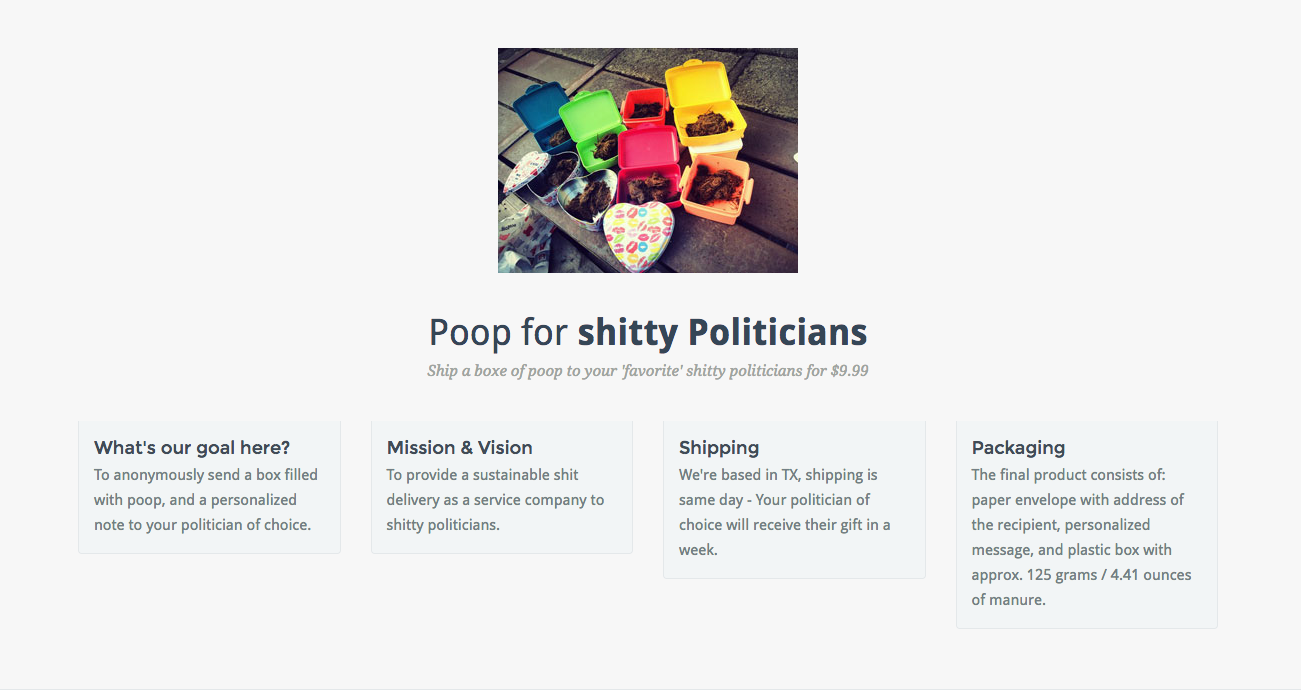 Poop for Politicians gallery image