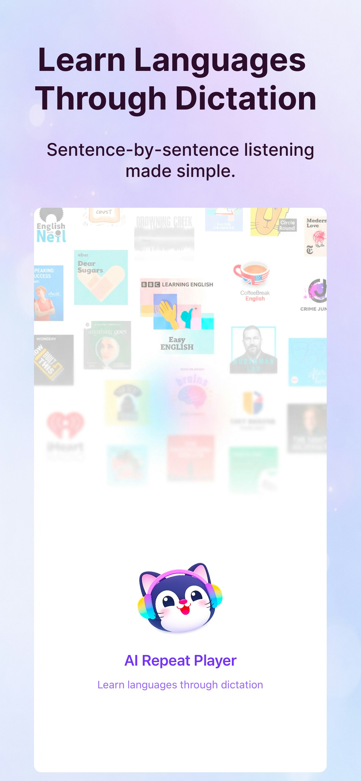 Al Repeat Player - Dictation - Screenshot 5 showing product features and functionality