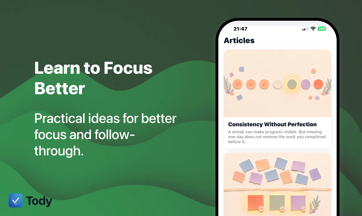 Tody - Daily Focus gallery image