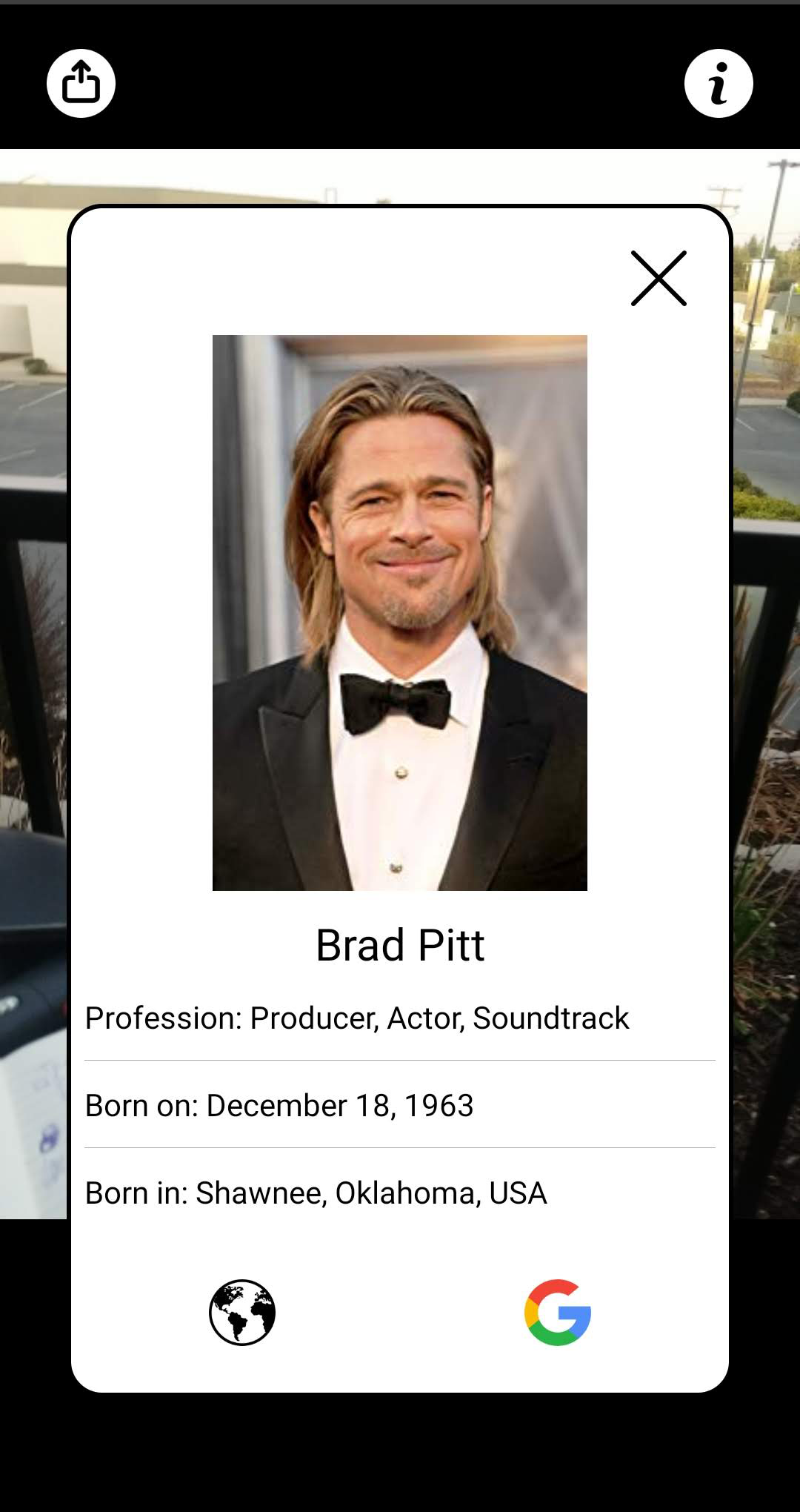 CelebrityFace gallery image