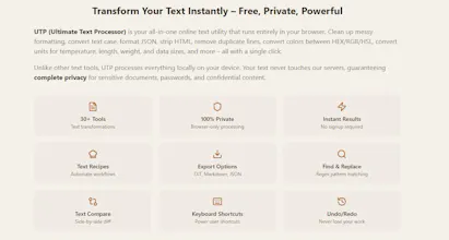 UTP (Ultimate Text Processor) gallery image
