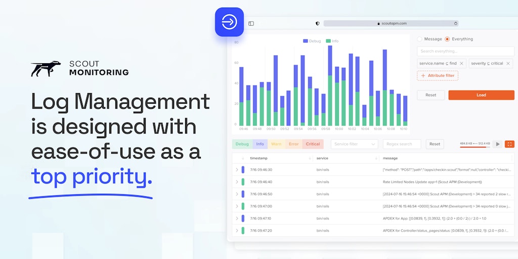 Log Management (by Scout Monitoring)
