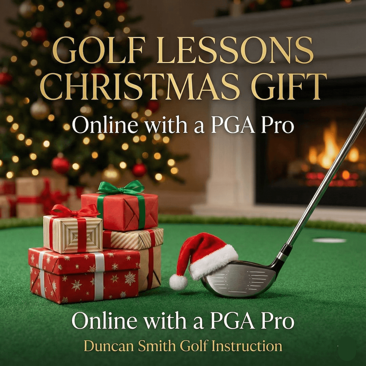 PGA Pro Golf Lessons for Christmas