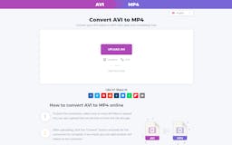 AVI to MP4 Converter media 1