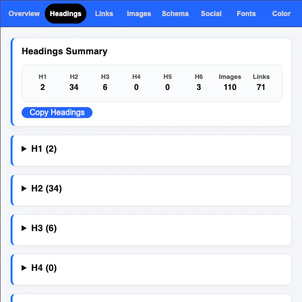 SEO FontScope gallery image