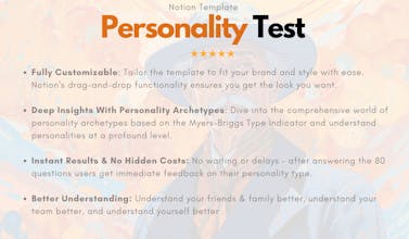 Personality Archetype Test for Notion gallery image