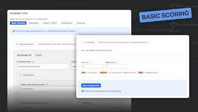 Dynamic Scoring for Jira WSJF, ROI, ICE gallery image