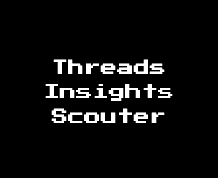 Média SCOUTER - Tableau de tableau de bord Insight Threads 7