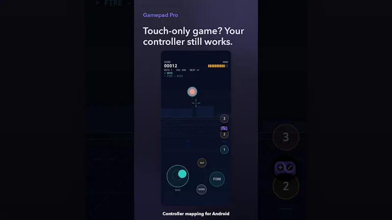 Gamepad Pro: Key Mapper screenshot 1 (video preview)