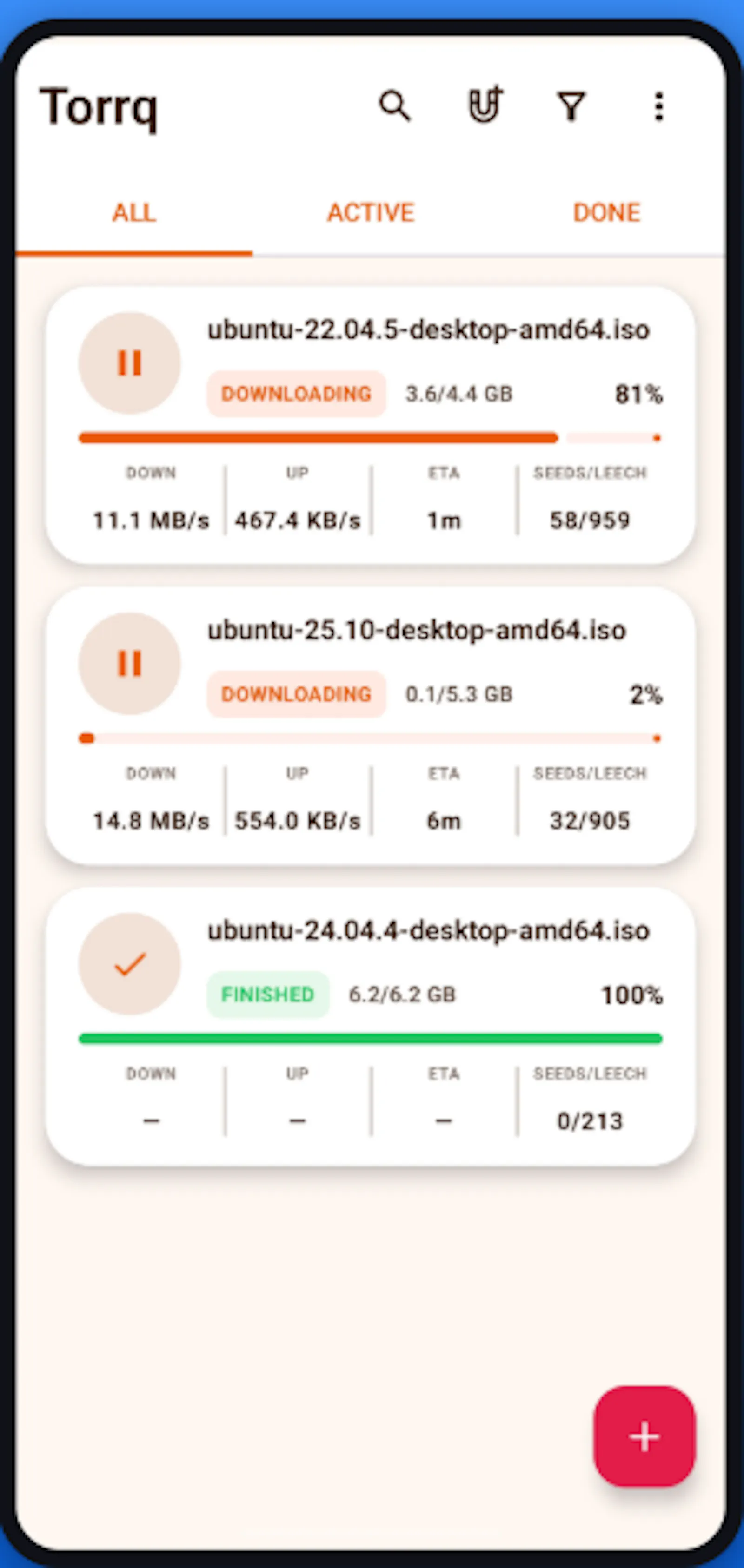 Torrq screenshot 2