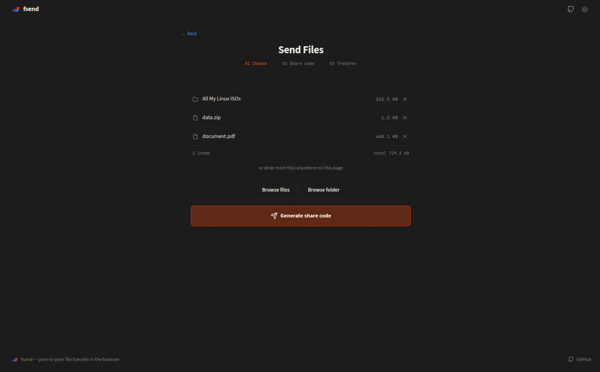 fsend.sh gallery image
