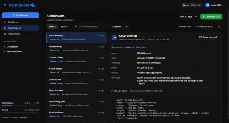 Formboost screenshot 10
