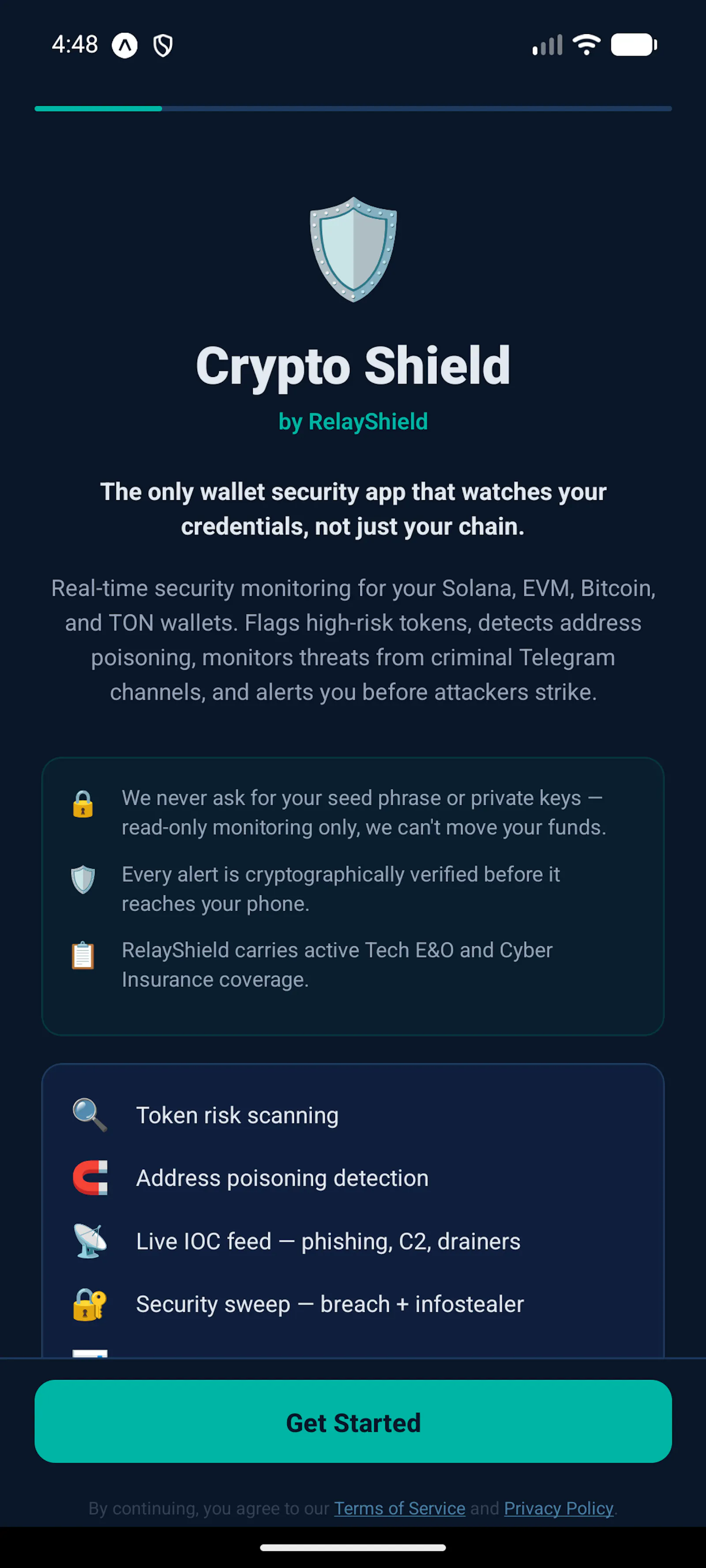 Crypto Shield Mobile screenshot 5