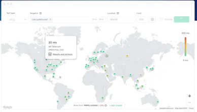 Globalping.io and Dashboard gallery image