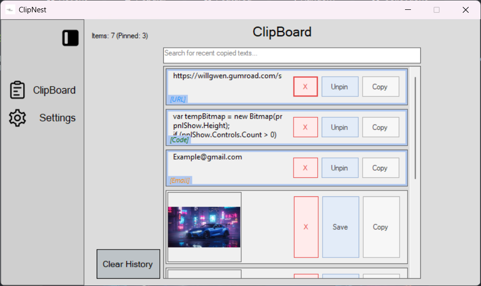 ClipNest gallery image