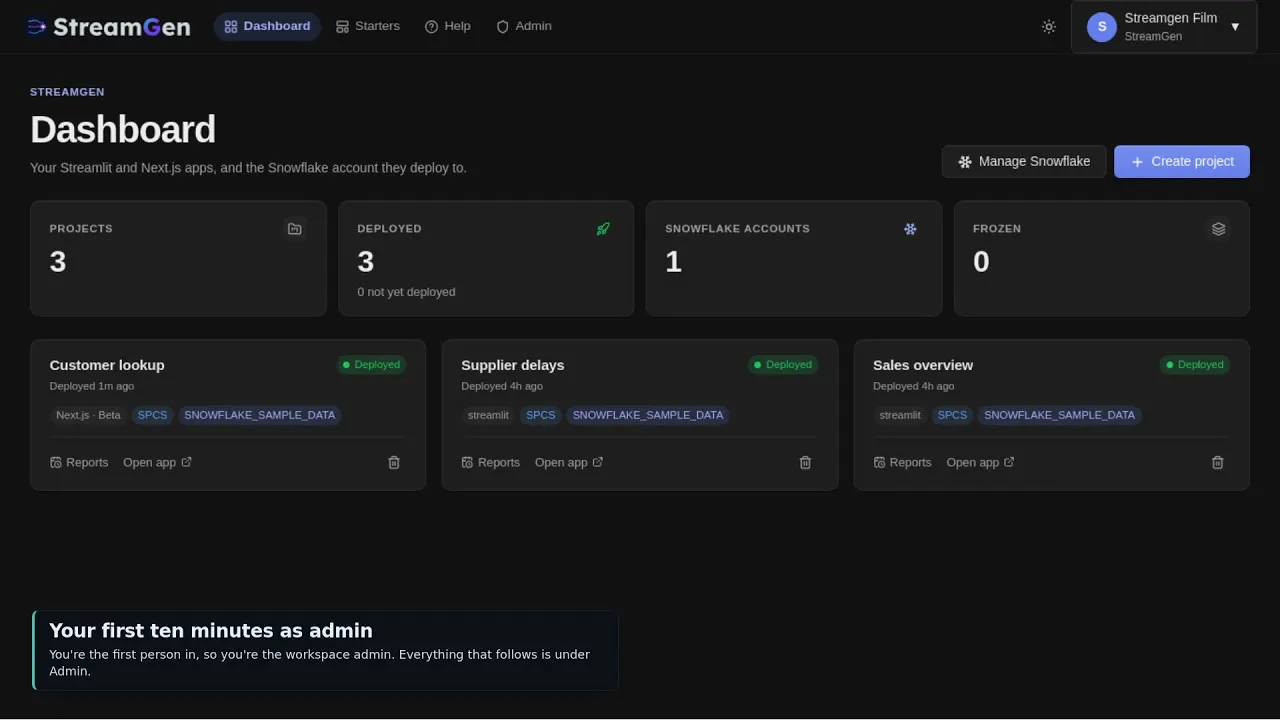 StreamGen gallery image