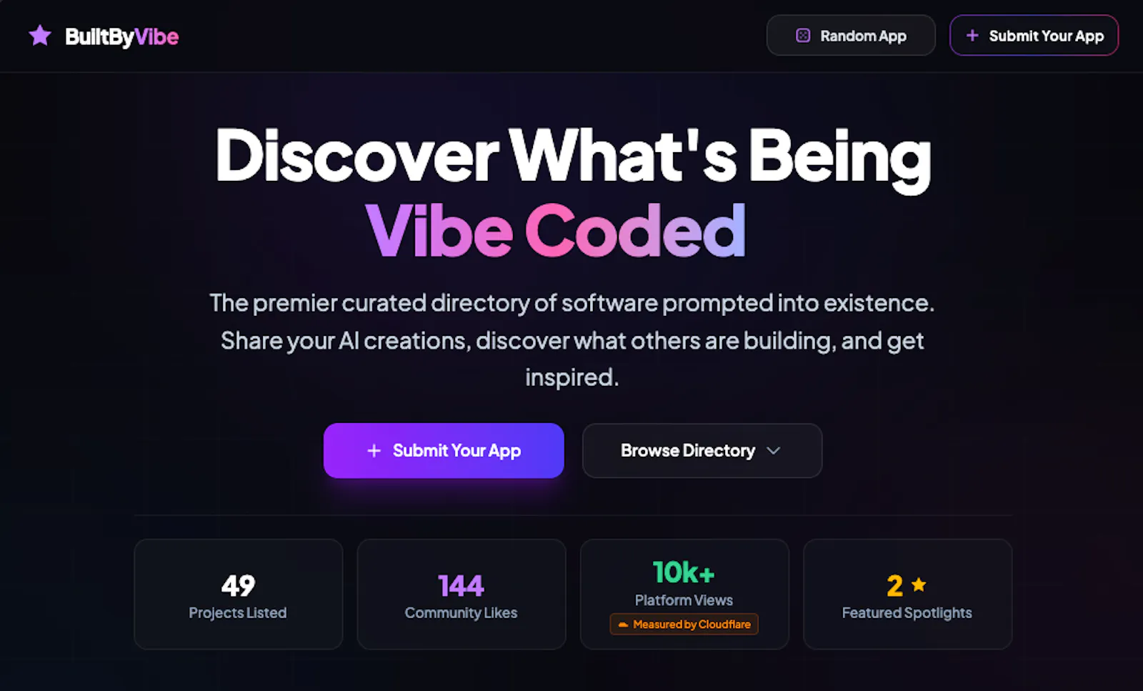 BuiltByVibe screenshot 2