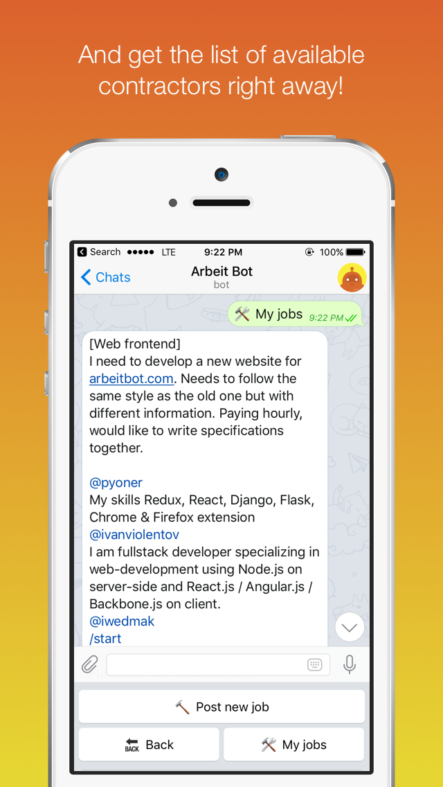 ArbeitBot gallery image