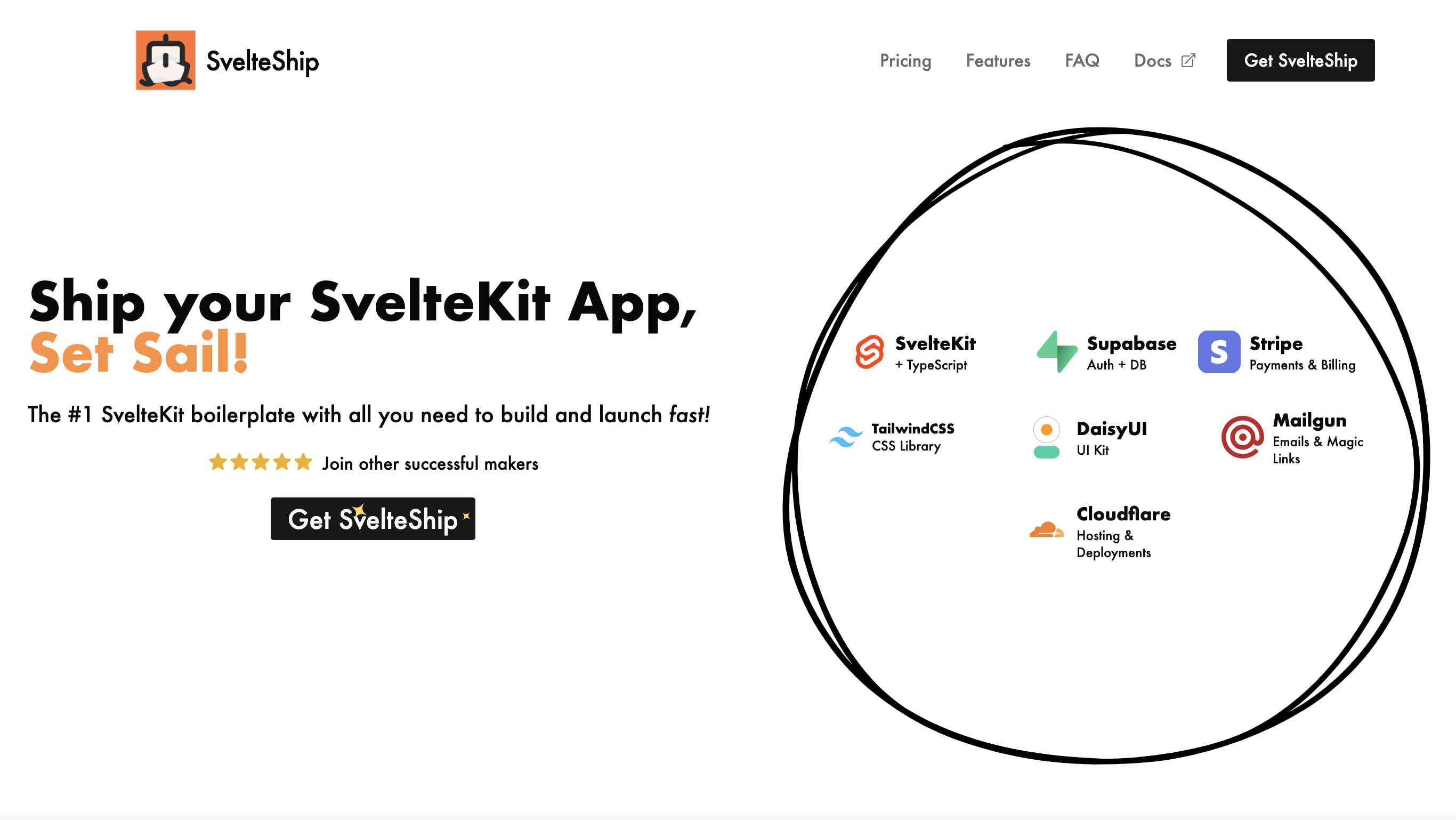 startuptile SvelteShip-Ship your SvelteKit Set Sail!