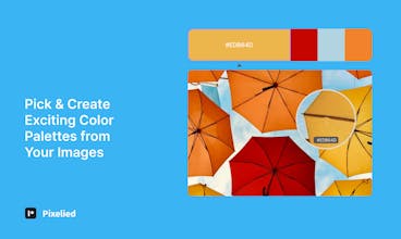 Выбирайте цвета без усилий с помощью простого в использовании генератора цветовой палитры.
