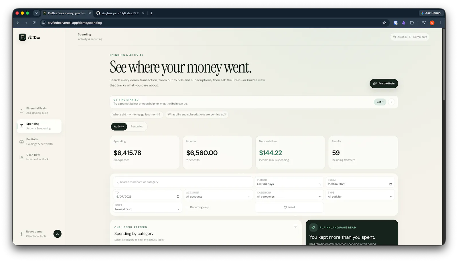 FinDex screenshot 9
